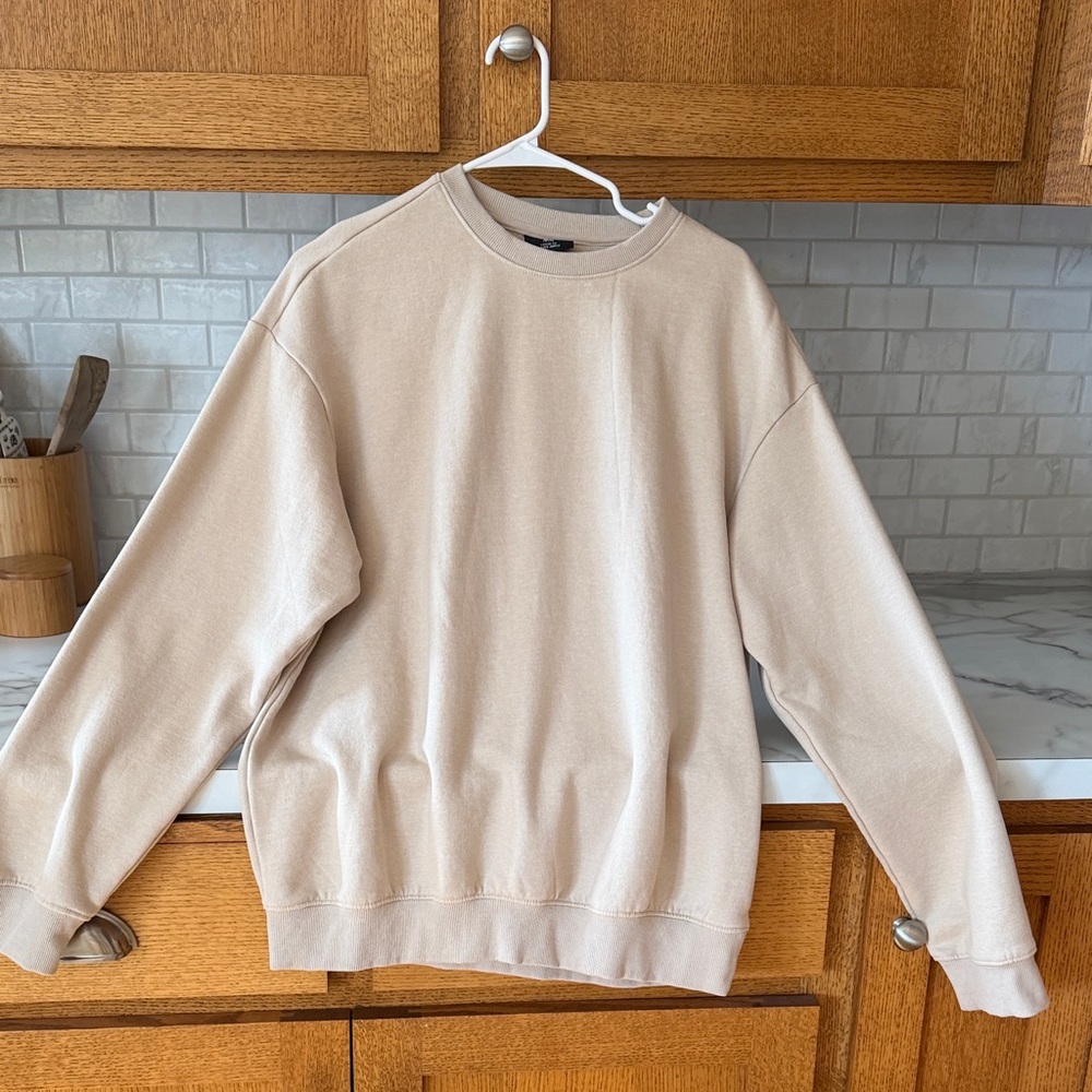 Men's Beige Sweatshirt